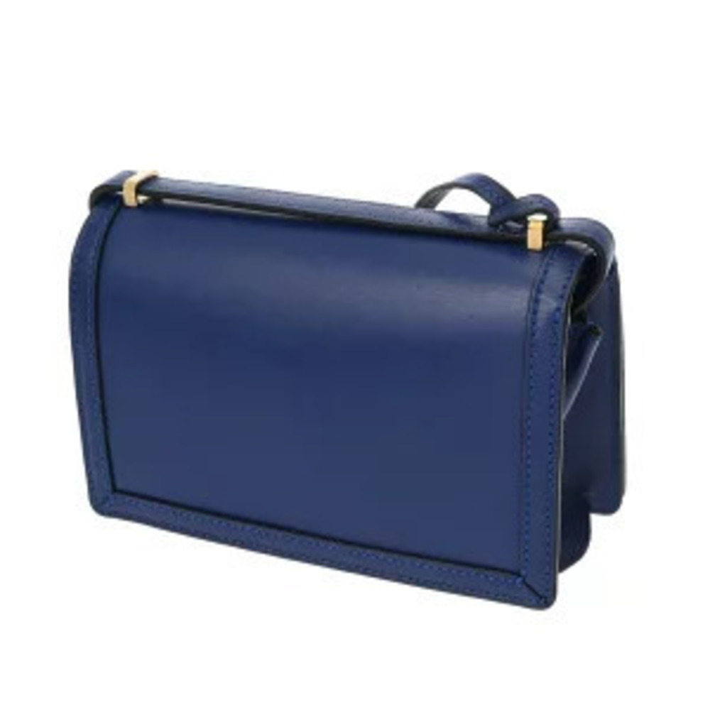 Loewe Shoulder Bag Leather Blue handbag Barcelona Blue